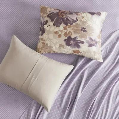 Floral Comforter Set with Bed Sheets