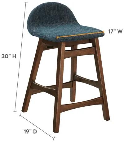 Juno Wood Counter Stool - Set of 2