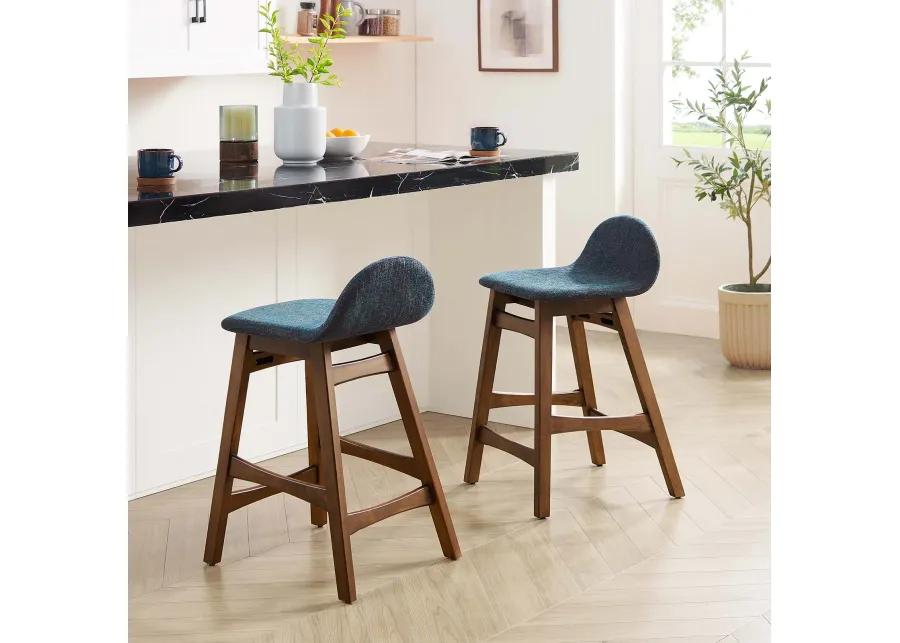 Juno Wood Counter Stool - Set of 2