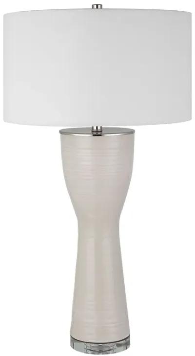 Uttermost Amphora Off-White Glaze Table Lamp