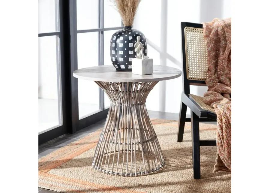 WHENT ROUND ACCENT TABLE