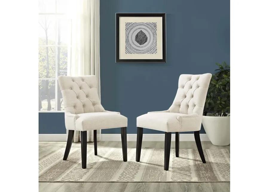 Regent Dining Side Chair Fabric Set of 2