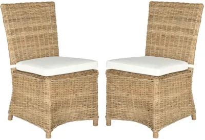 SEBESI 17''H RATTAN SIDE CHAIR - Set of 2