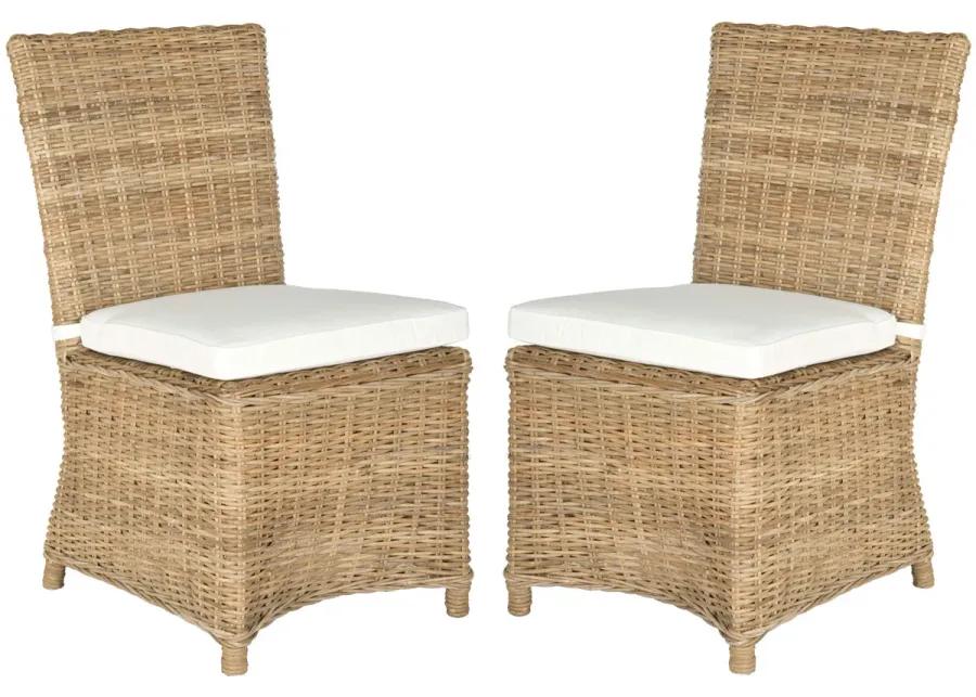 SEBESI 17''H RATTAN SIDE CHAIR - Set of 2