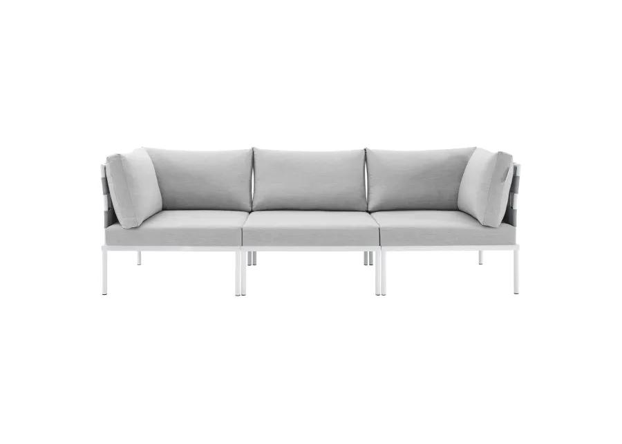 Harmony Sunbrella® Outdoor Patio Aluminum Sofa