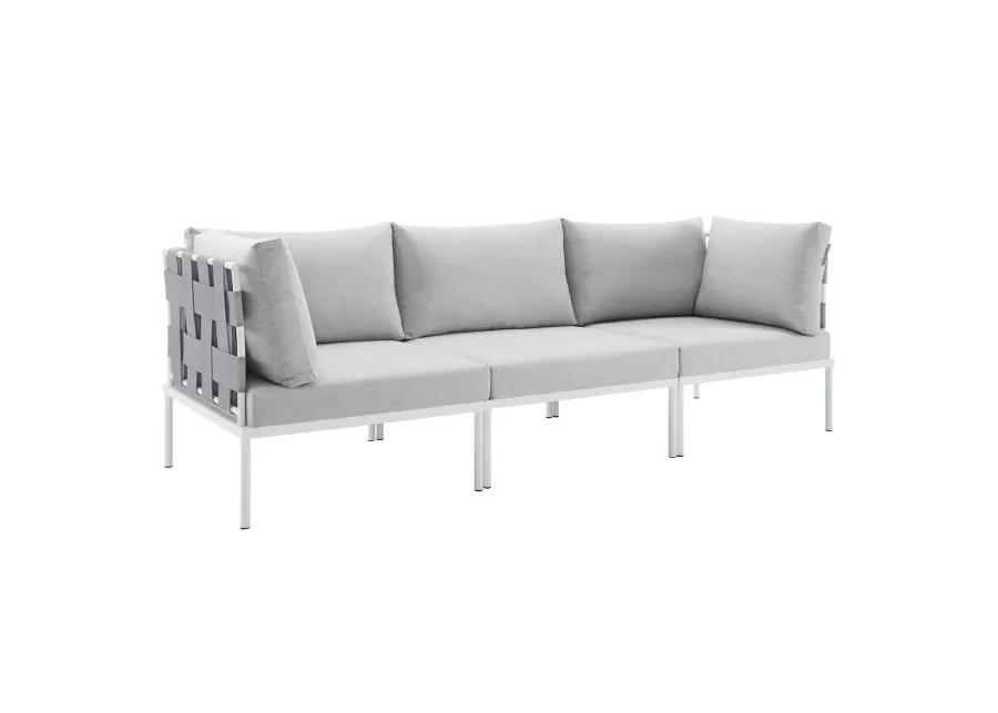 Harmony Sunbrella® Outdoor Patio Aluminum Sofa