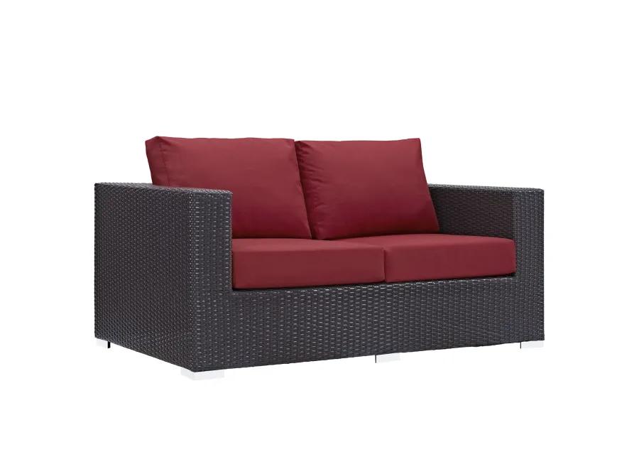 Convene 5 Piece Outdoor Patio Sofa Set