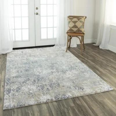 Elite Ivory  Recycled Polyester 10' x 13' Rectangle Rug