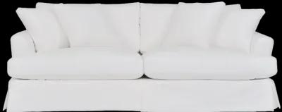 Ciara 93" Upholstered Sofa in Pearl