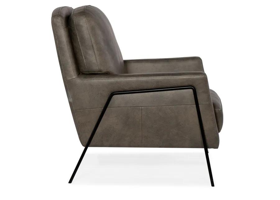 Amette Metal Frame Club Chair