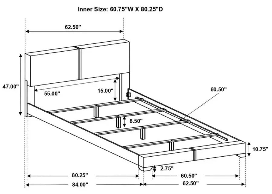 Conner Queen Upholstered Panel Bed