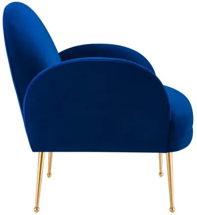 Transcend Performance Velvet Armchair