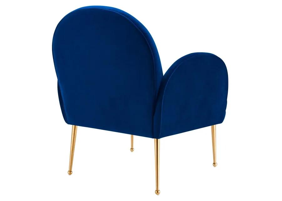 Transcend Performance Velvet Armchair