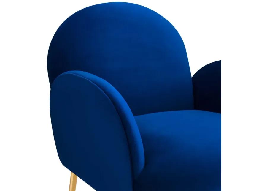 Transcend Performance Velvet Armchair