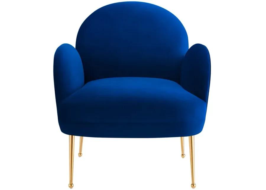 Transcend Performance Velvet Armchair