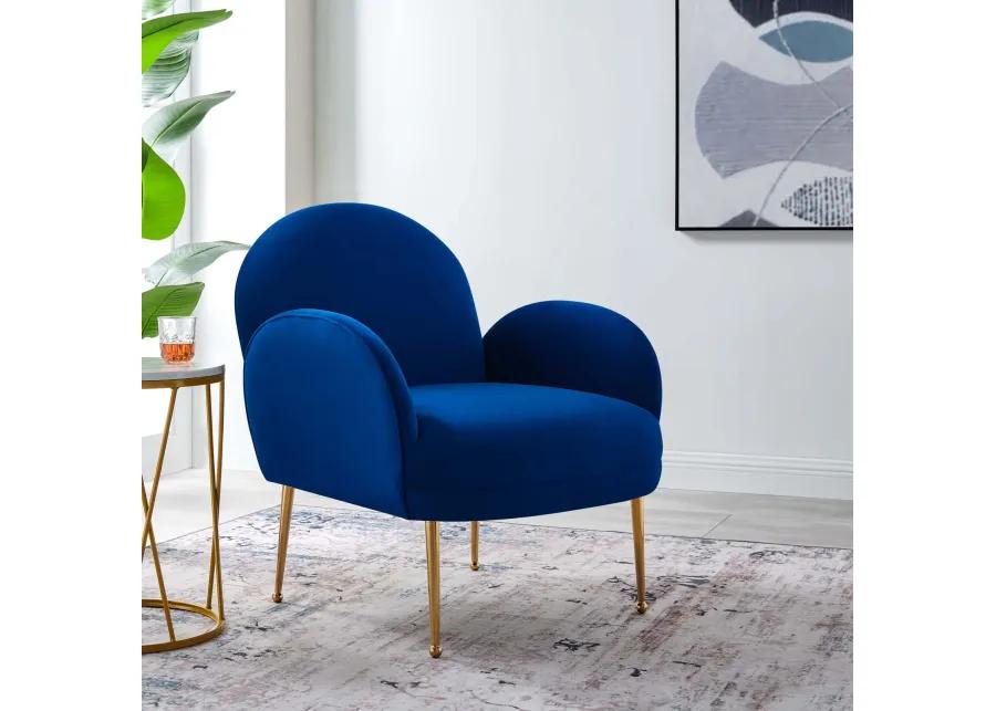 Transcend Performance Velvet Armchair