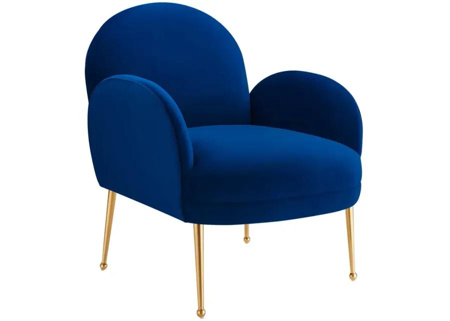 Transcend Performance Velvet Armchair