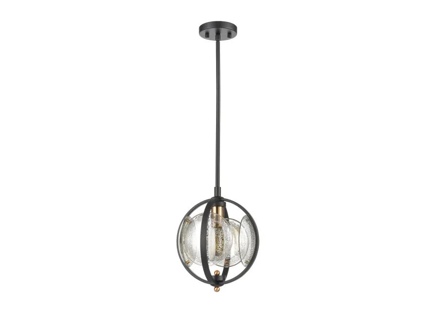 Oriah 10" Wide 1-Light Mini Pendant - Matte Black