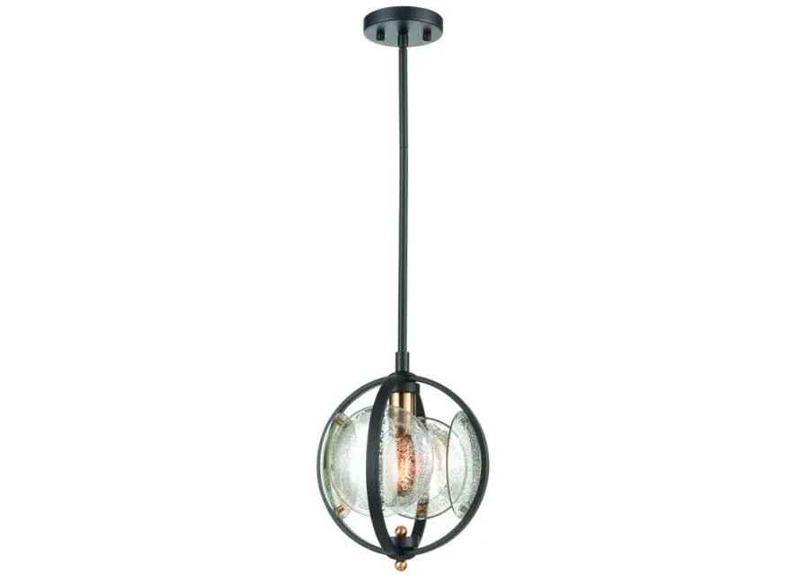 Oriah 10" Wide 1-Light Mini Pendant - Matte Black