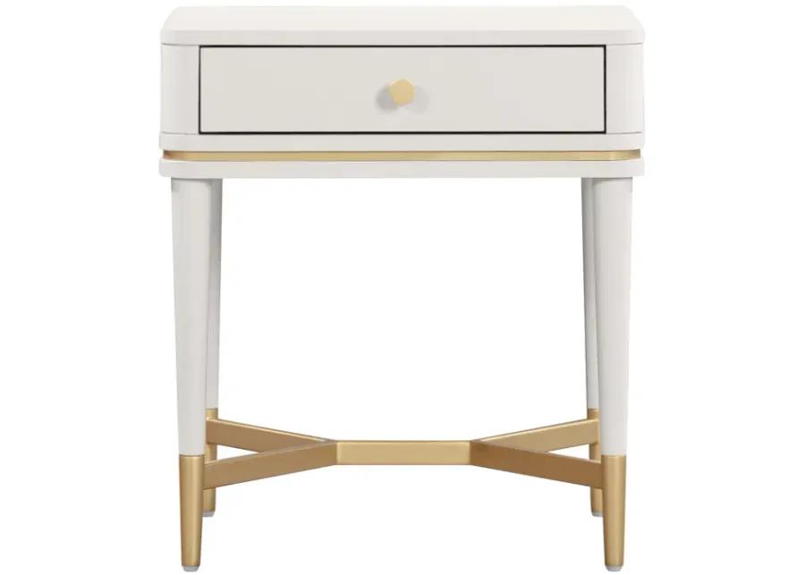 Julieta Cream Nightstand