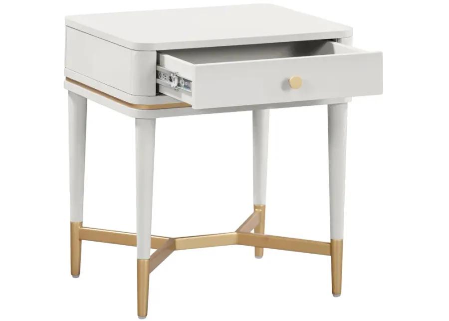 Julieta Cream Nightstand