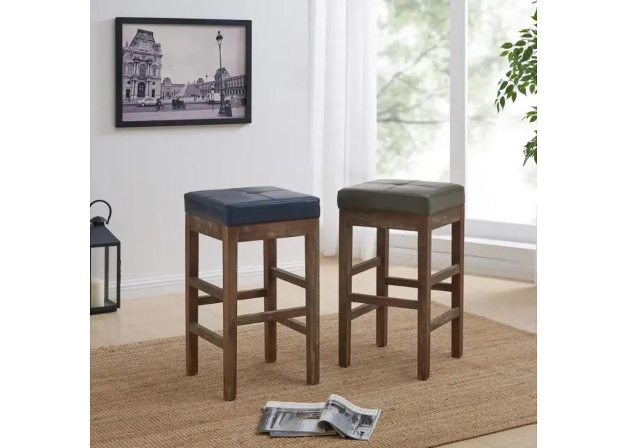 Valencia Faux Leather Counter Stool 