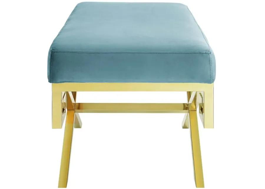 Rove Velvet Performance Velvet Bench