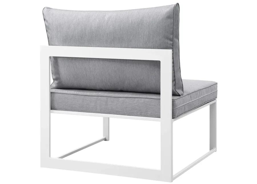 Fortuna Armless Outdoor Patio Chair