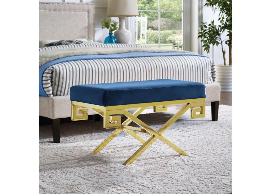 Rove Velvet Performance Velvet Bench