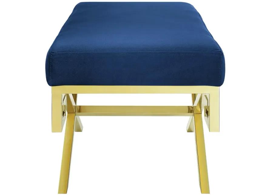 Rove Velvet Performance Velvet Bench