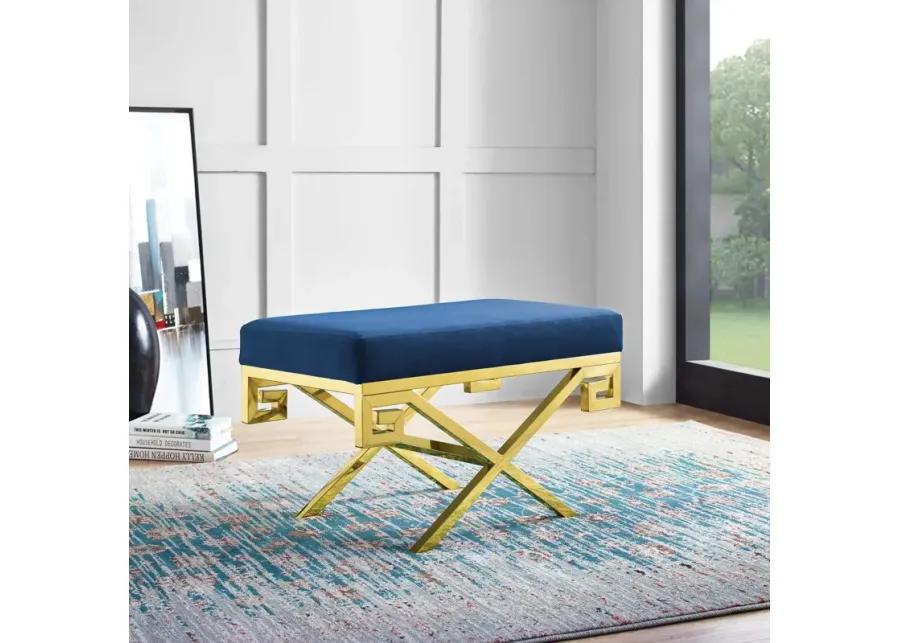 Rove Velvet Performance Velvet Bench