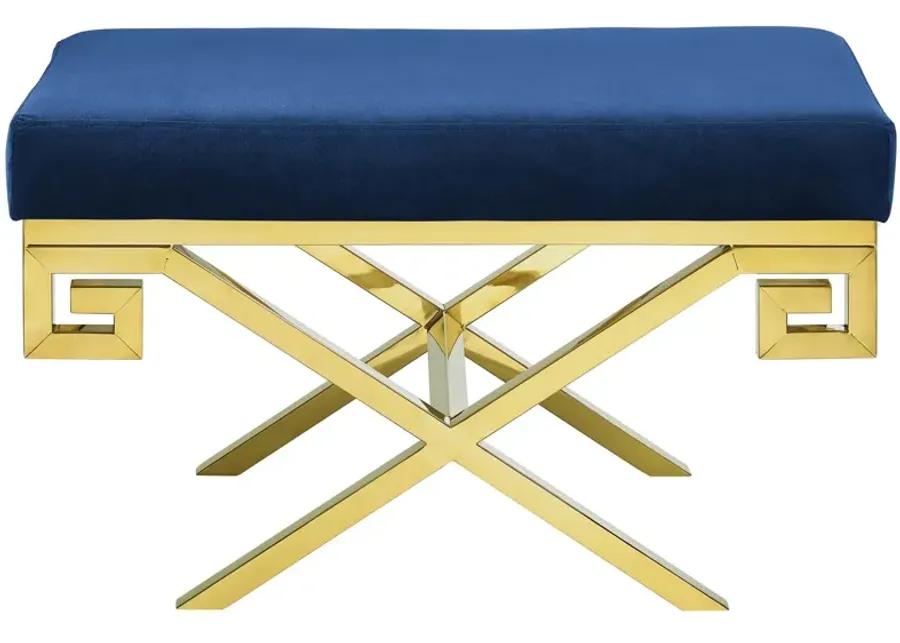 Rove Velvet Performance Velvet Bench