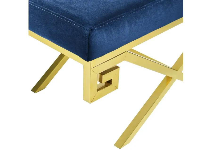 Rove Velvet Performance Velvet Bench