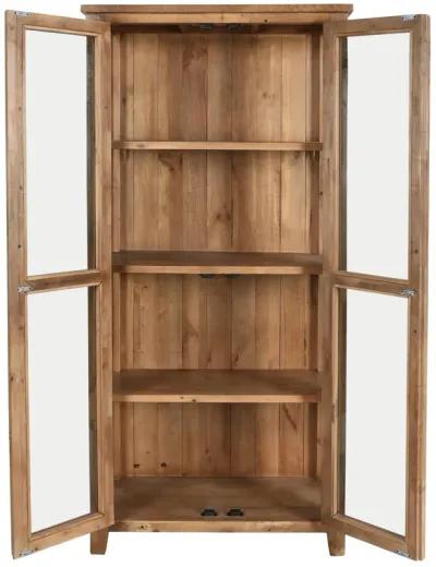 Emma Reclaimed Pine Display Cabinet