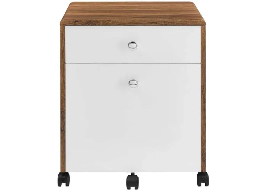 Transmit  Wood File Cabinet