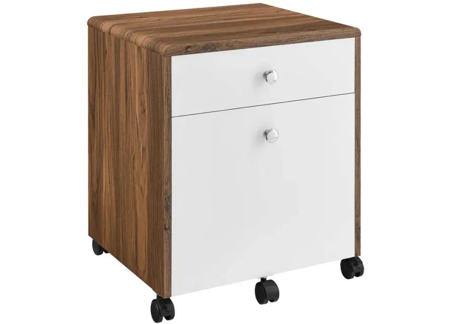 Transmit  Wood File Cabinet