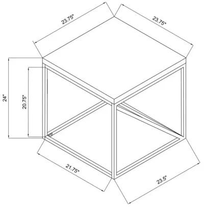 Accrington Square End Table