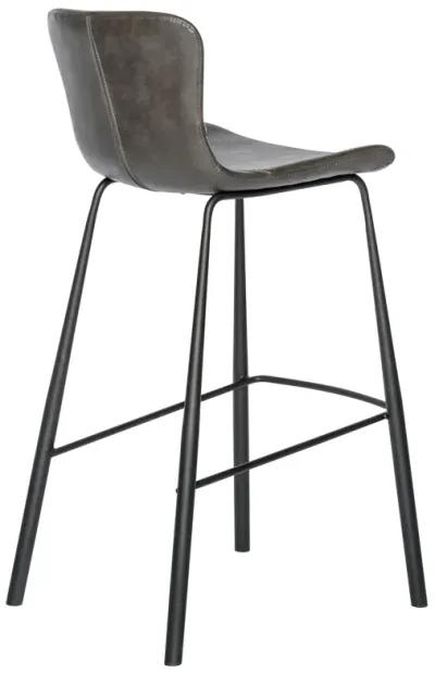 Melody Bar Stool in Dark Gray - Set of 2