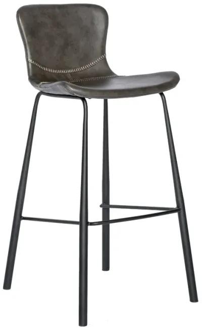 Melody Bar Stool in Dark Gray - Set of 2