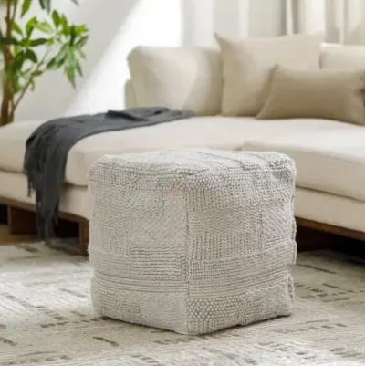 Gabon GNPF-002 18"H x 18"W x 18"D Pouf