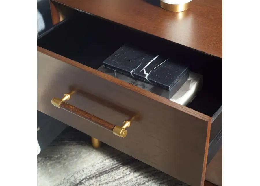 JUSTICE 2 DRAWER NIGHTSTAND