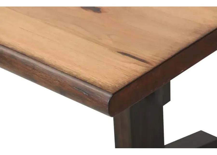 Abbeville Live Edge Trestle Dining Table