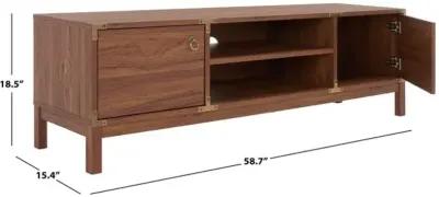 Galio 2 Door 2 Shelf Media Stand