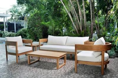 Panama Jack Bali Teak 5-Piece Seating Set