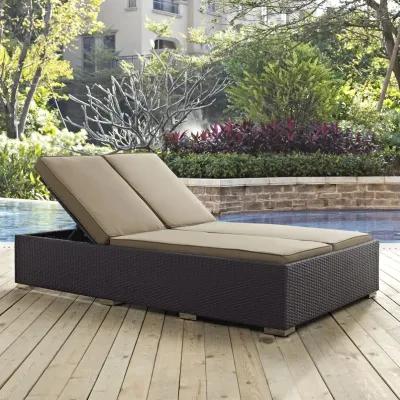 Convene Double Outdoor Patio Chaise