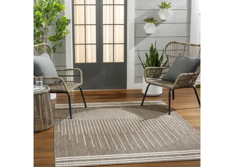 Long Beach LBH-2332 5'3" x 7' Machine Woven Rug