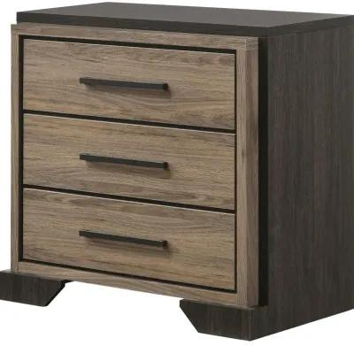 Austen 3-Drawer Nightstand