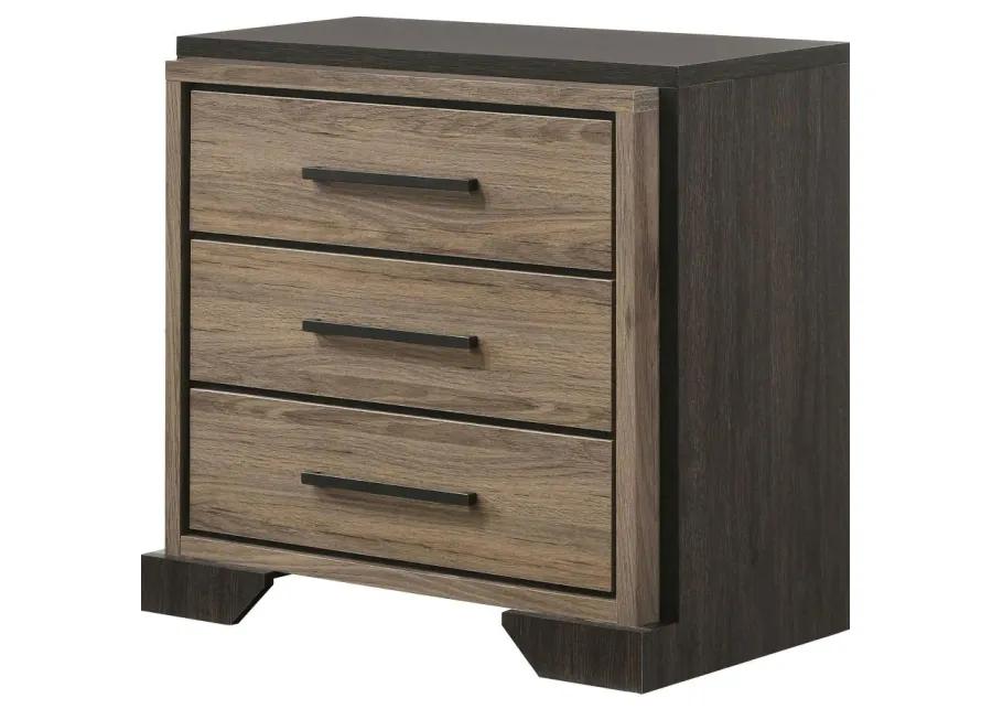 Austen 3-Drawer Nightstand