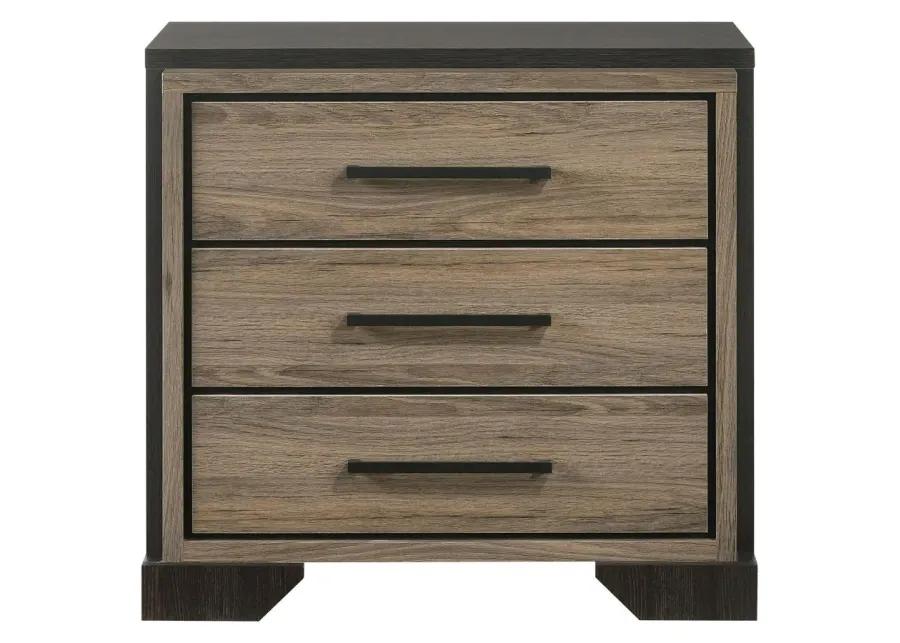 Austen 3-Drawer Nightstand