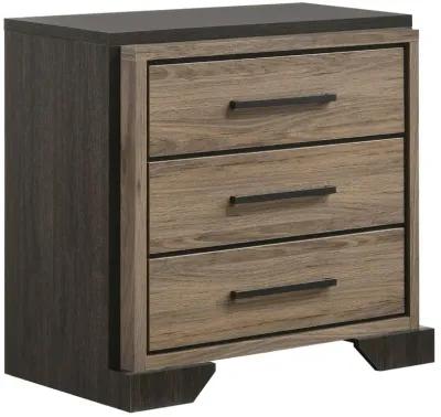 Austen 3-Drawer Nightstand